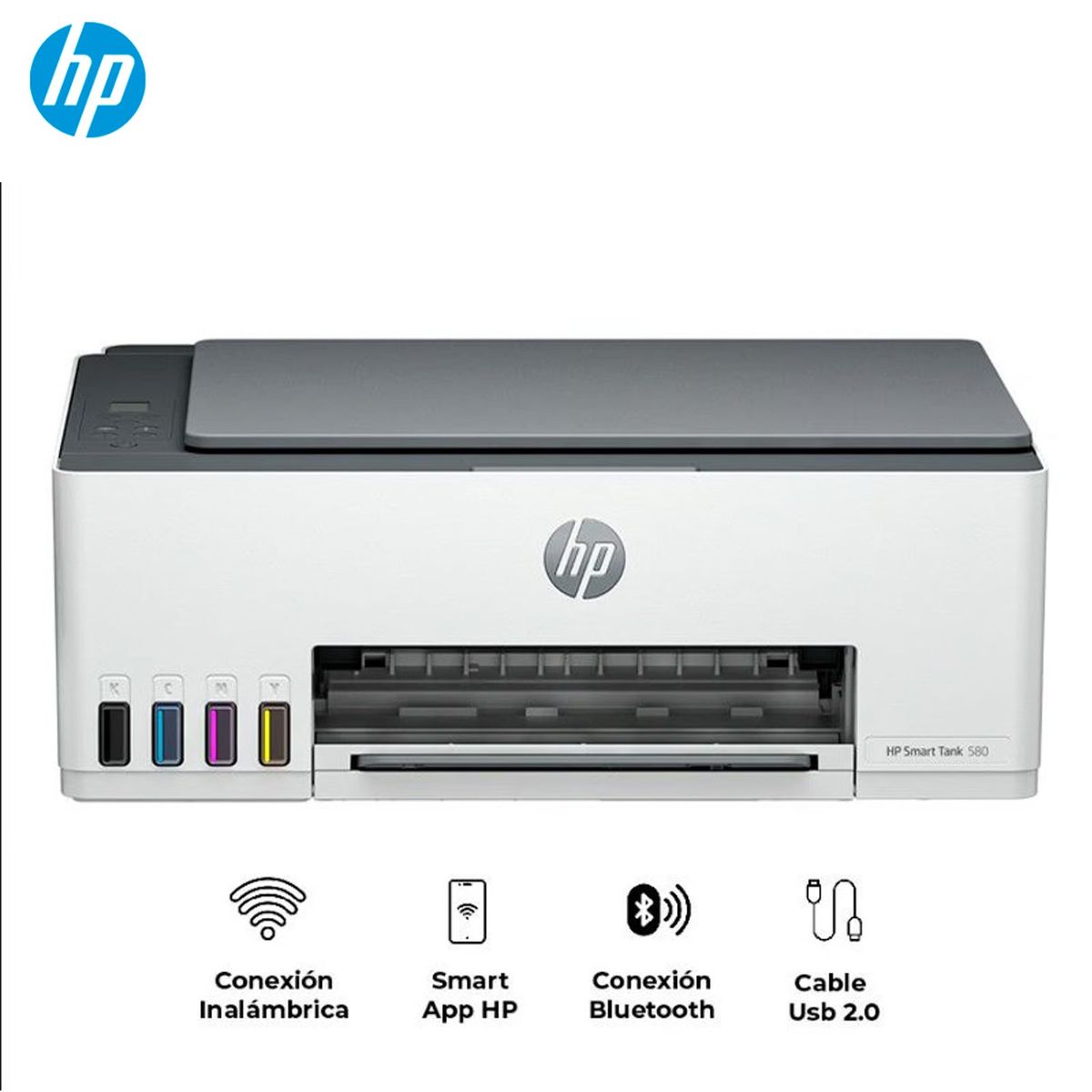 HP - IMPRESORA MULTIFUNCIONAL HP SMART TANK 580