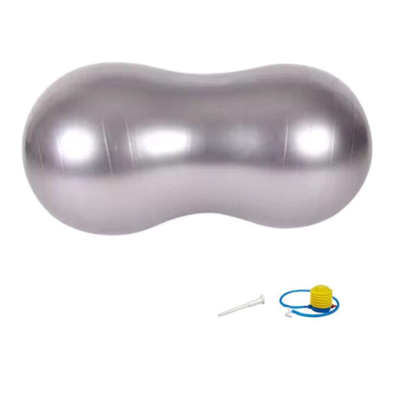 GENERICO - Pelota Yoga forma Maní Fitness Ejercicios - Plomo