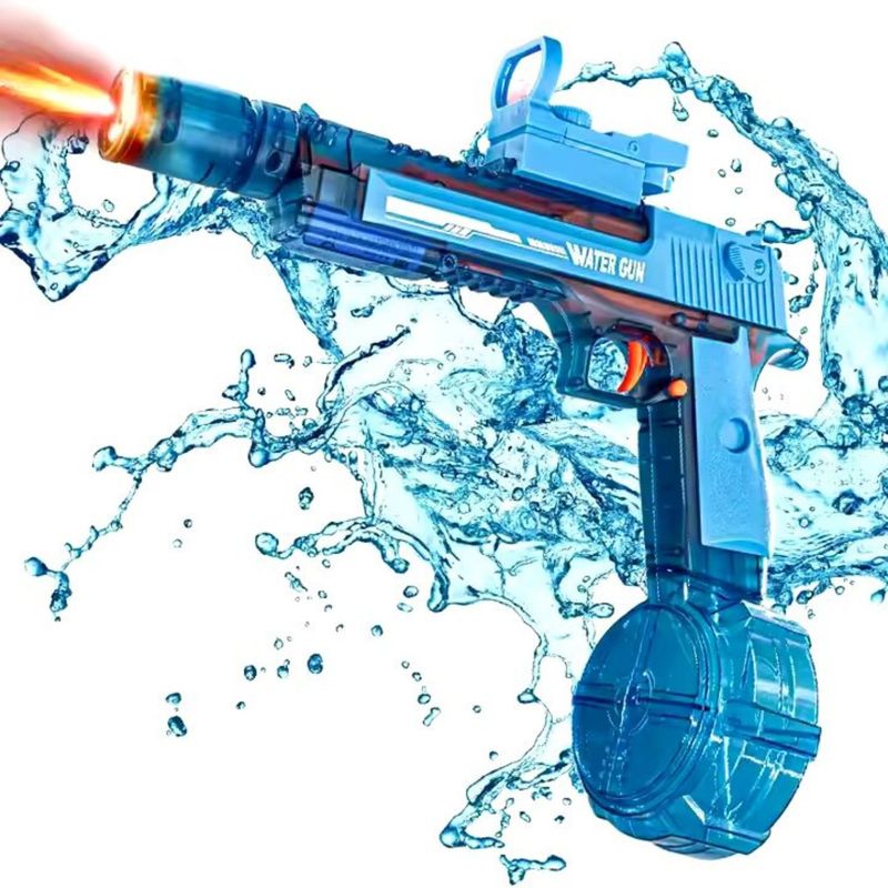 GENERICO - Juguete Pistola de Agua Eléctrica Automática y Manual