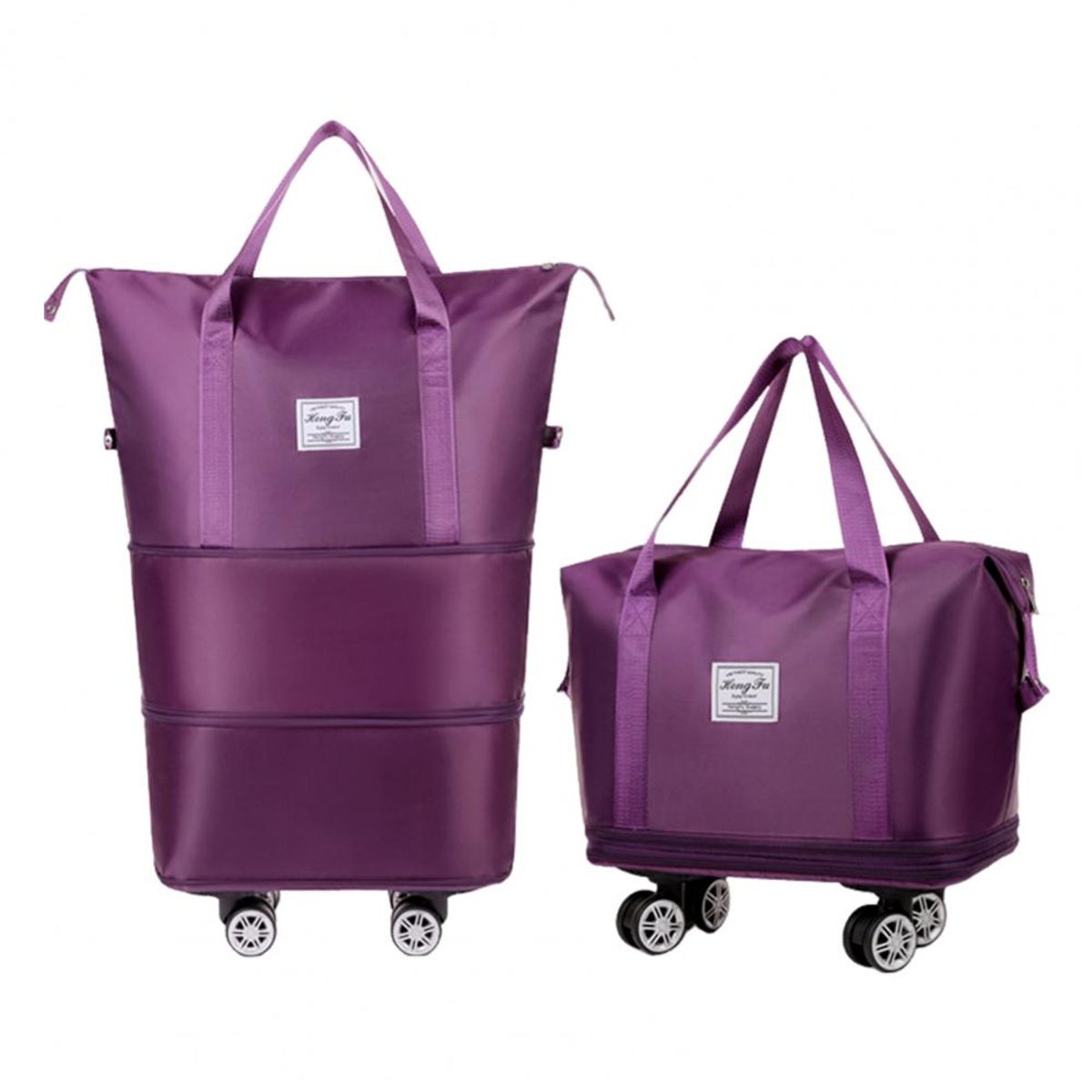 GENERICO - BOLSO DE VIAJE EXPANDIBLE CON RUEDAS