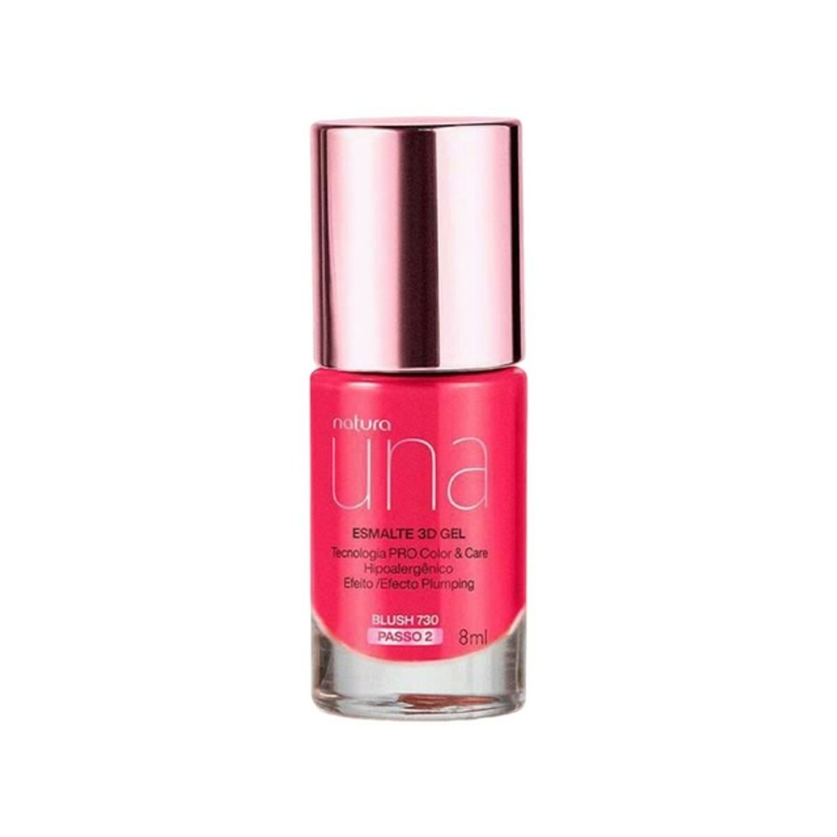 NATURA - Esmalte Una 3D Gel COLOR BLUSH 730 Natura