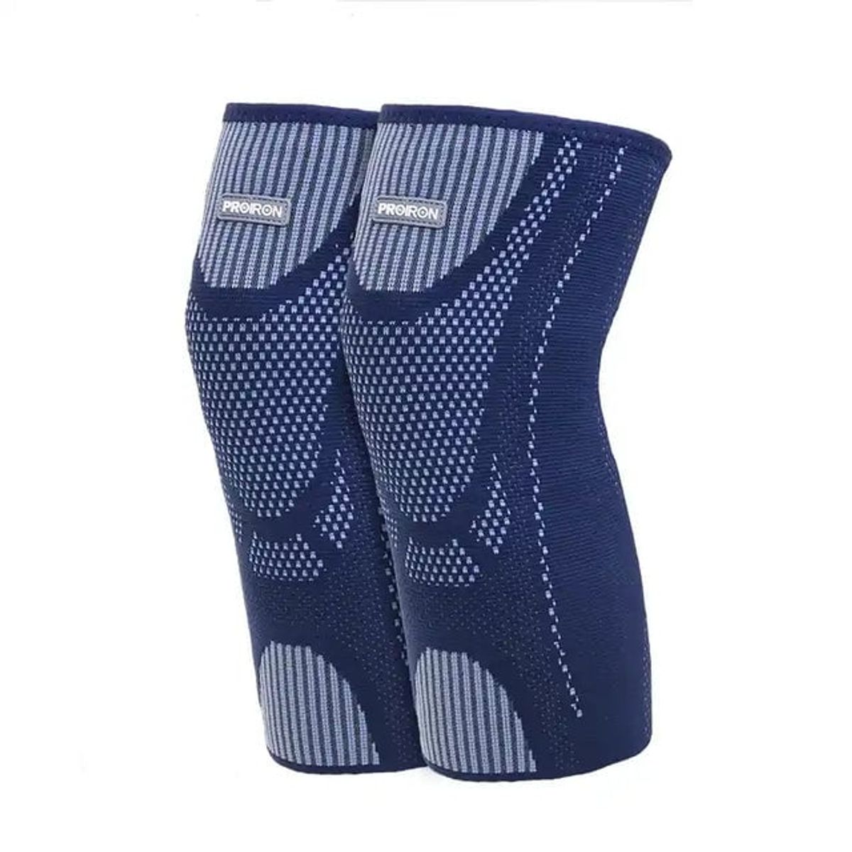 PROIRON - Rodillera de Compresión con Gel y Estabilizadores U Par - L