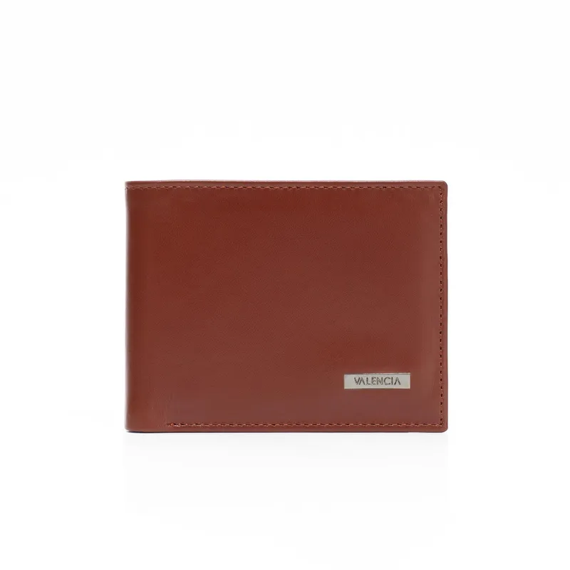 VALENCIA LEATHER - BILLETERA VALENCIA PARA CABALLERO DE CUERO
