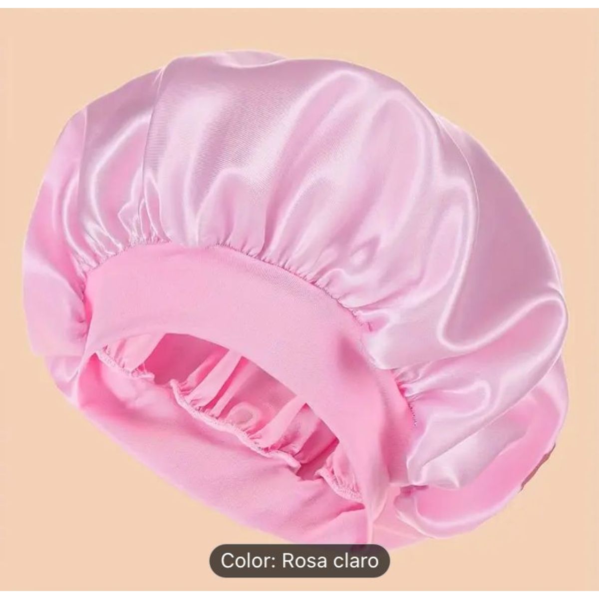 MORITA BAG STORE - GORRO SATIN PARA DORMIR CABELLO LISO Y RIZADO EVITA ENREDOS ROSADO