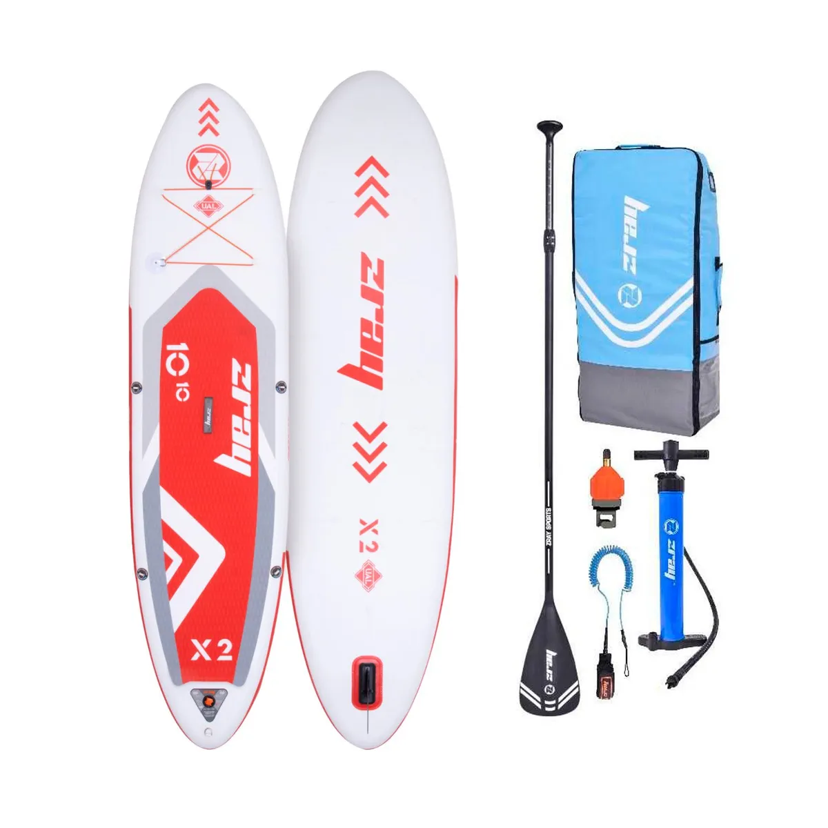 ATLETIS - Stand Up Paddle 330x81x15cm Rojo