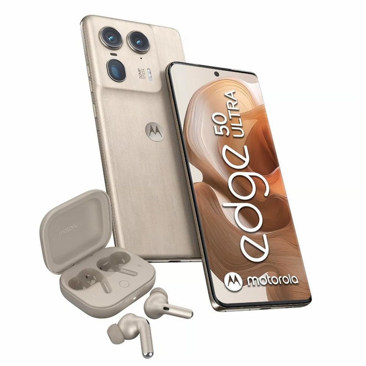 MOTOROLA - Motorola edge 50 ULTRA + moto buds 512GB 12GB Beige