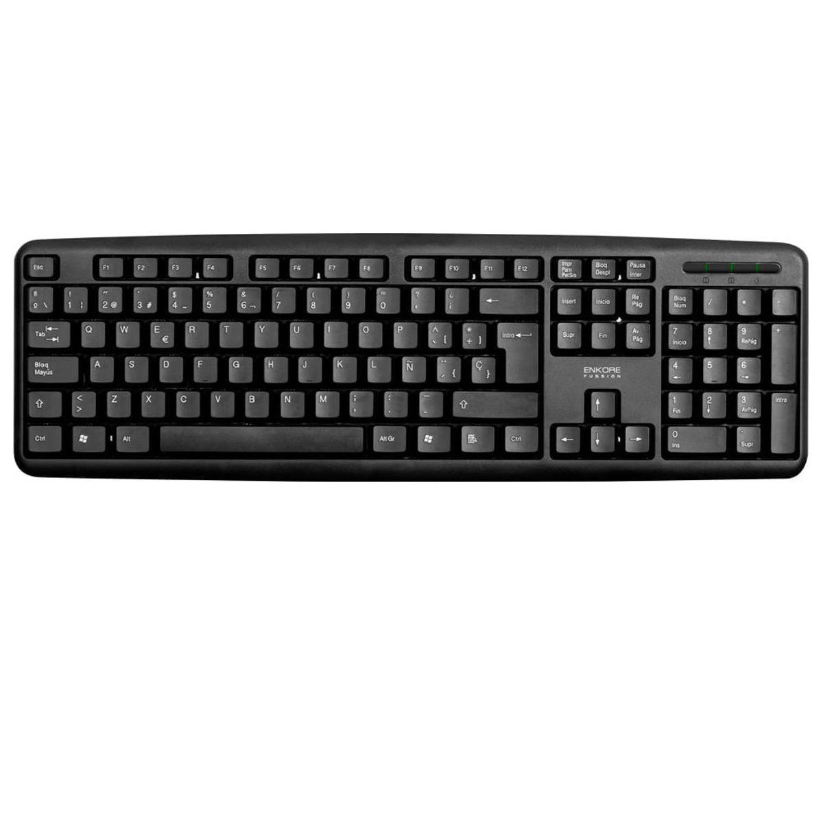 MICRONICS - Teclado + Mouse MICRONICS con Entrada USB - Combo Perfecto para PC
