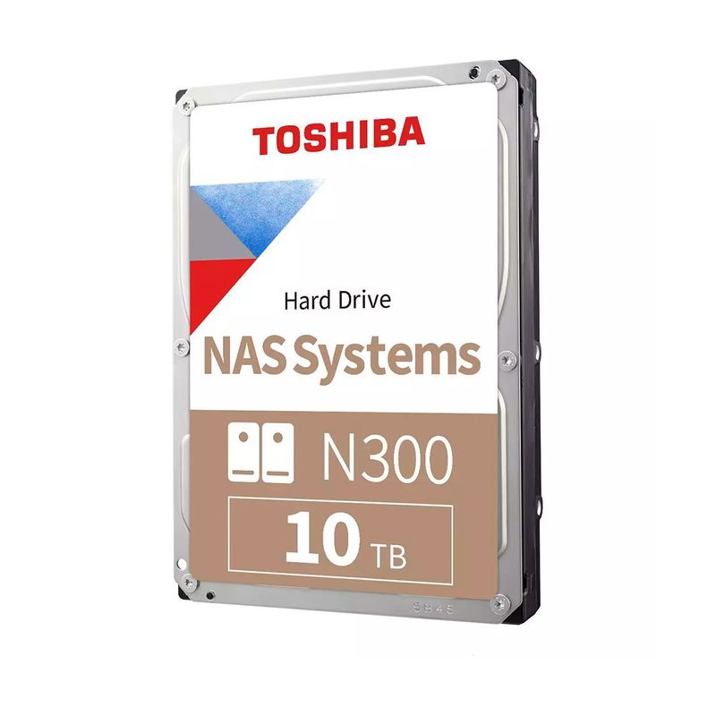 TOSHIBA - DISCO DURO TOSHIBA NAS N300 10TB SATA 7200RPM 512MB PN HDWG71AXZSTA
