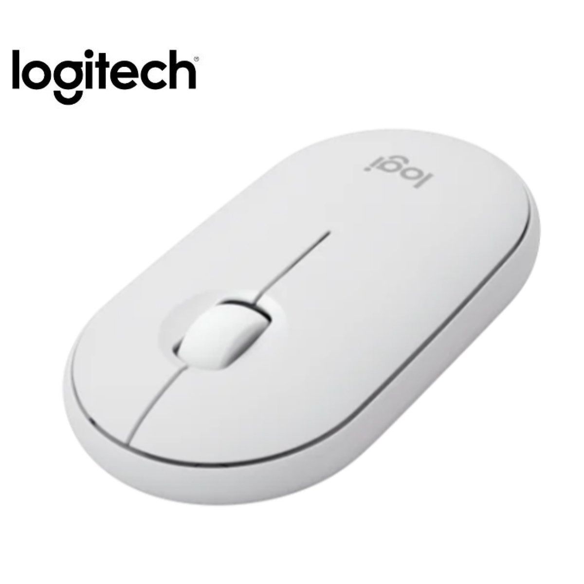LOGITECH - Mouse Logitech PEBLEE 2 M350S Bluetooth Blanco