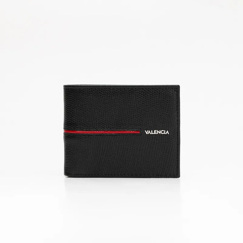VALENCIA LEATHER - BILLETERA VALENCIA PARA CABALLERO DE CUERO