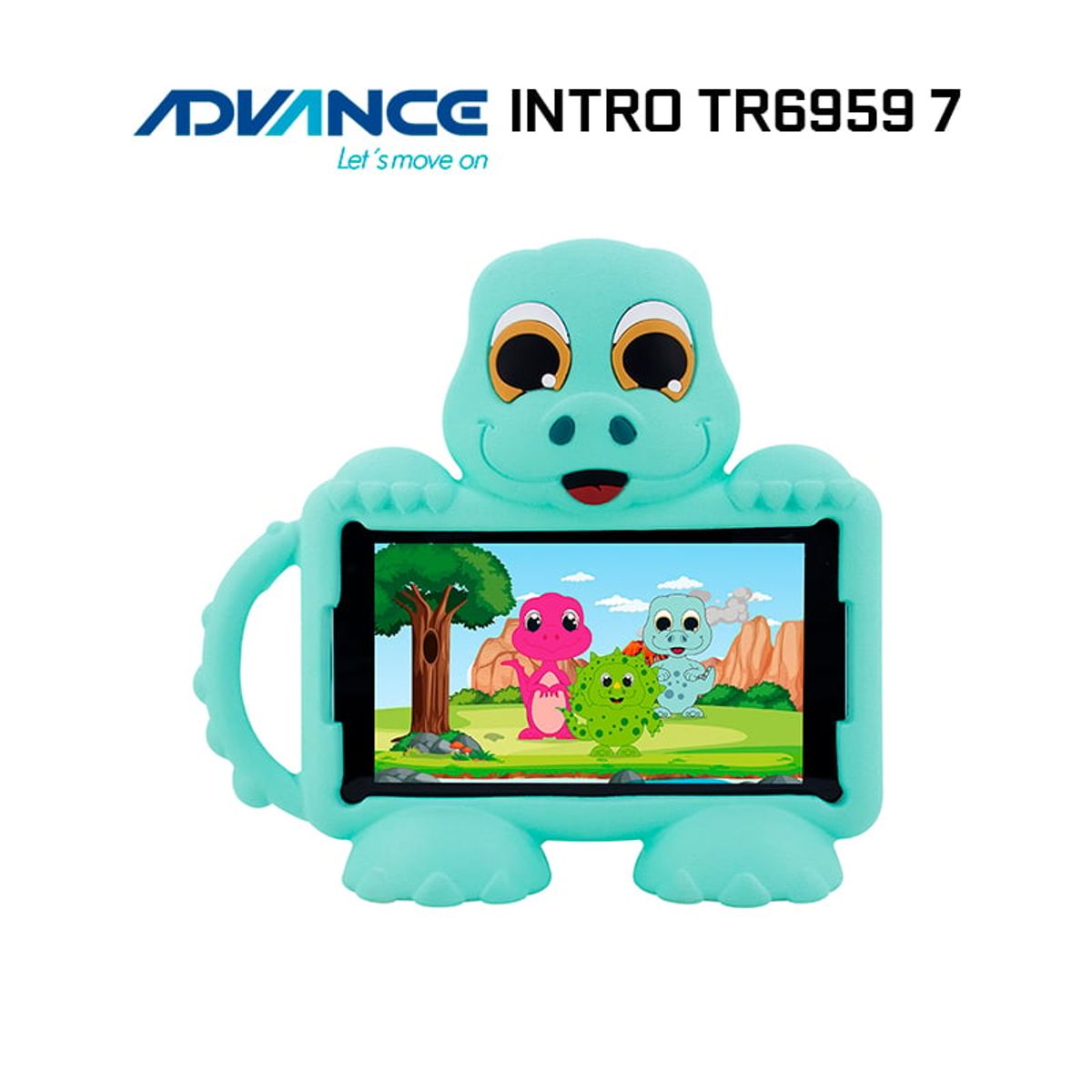 ADVANCE - Tablet Advance Intro TR6959 7 IPS 1024x600 Android 12 32GB 2GB RAM Wi-Fi - MENTA