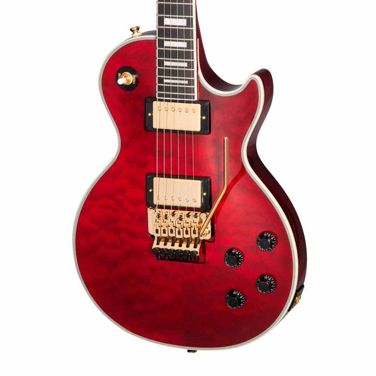 EPIPHONE - Epiphone Alex Lifeson Les Paul Custom Axcess - Rubí