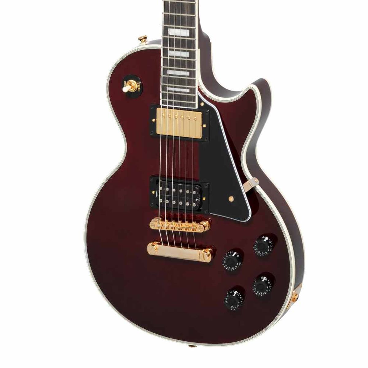 EPIPHONE - Epiphone Jerry Cantrell Wino Les Paul - Color vino tinto