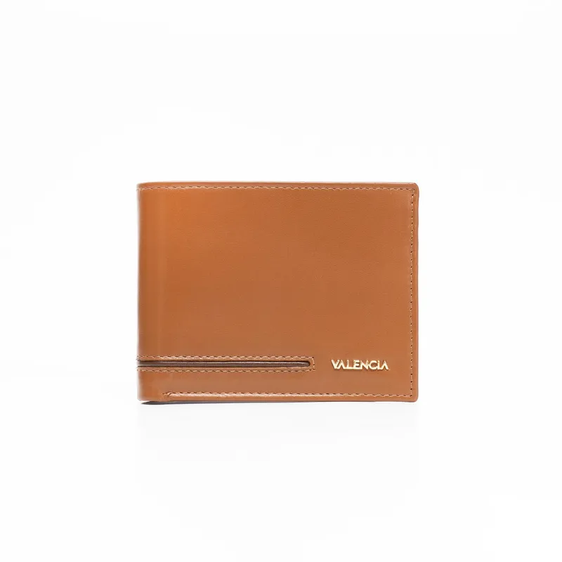 VALENCIA LEATHER - BILLETERA VALENCIA PARA CABALLERO DE CUERO
