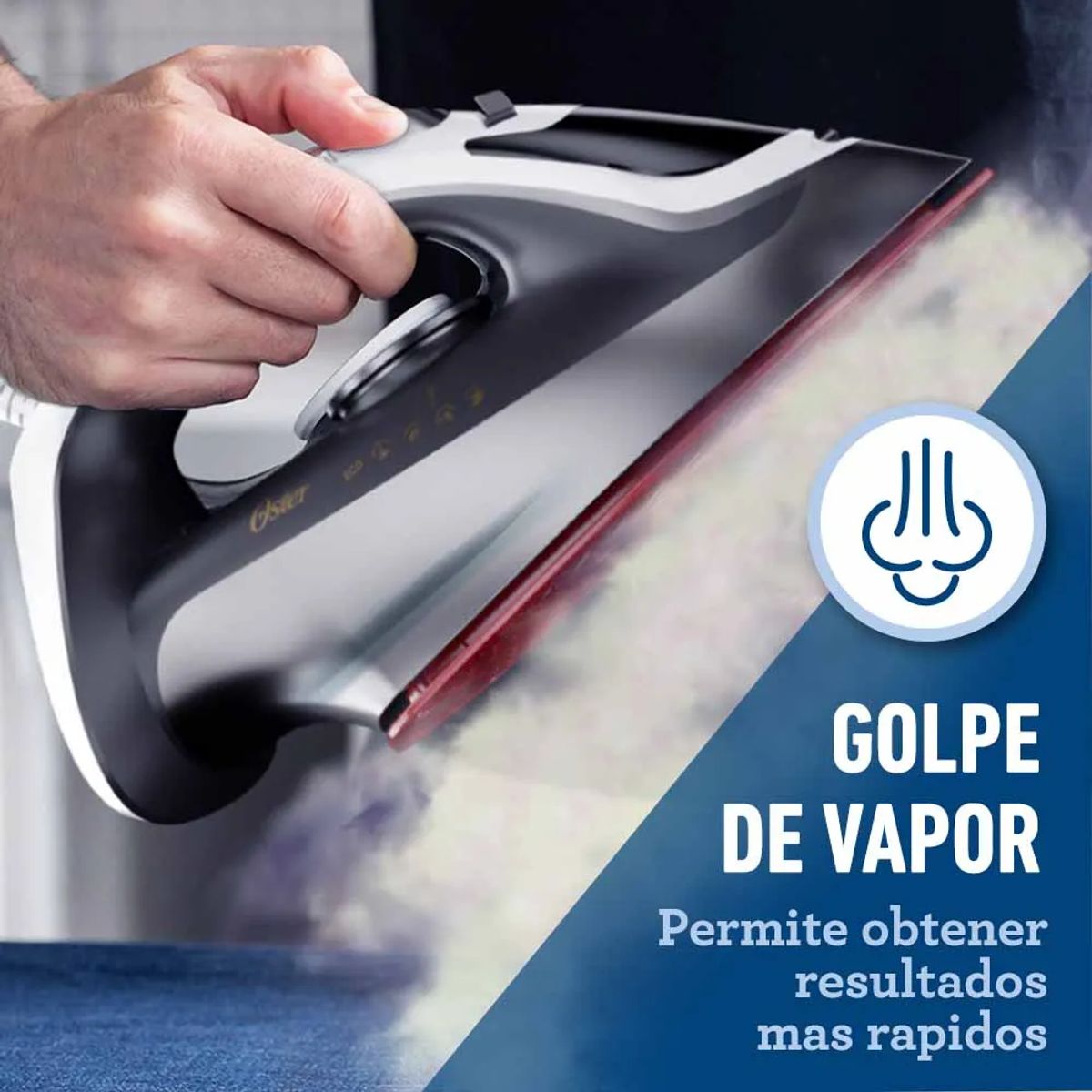 OSTER - Plancha Aerocerámica Oster GCSTAC6901 053 – Potencia y Deslizamiento