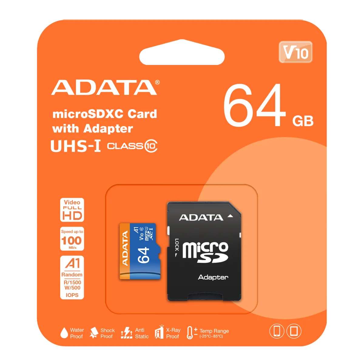 ADATA - Memoria MicroSDXC UHS-I 64GB Adata