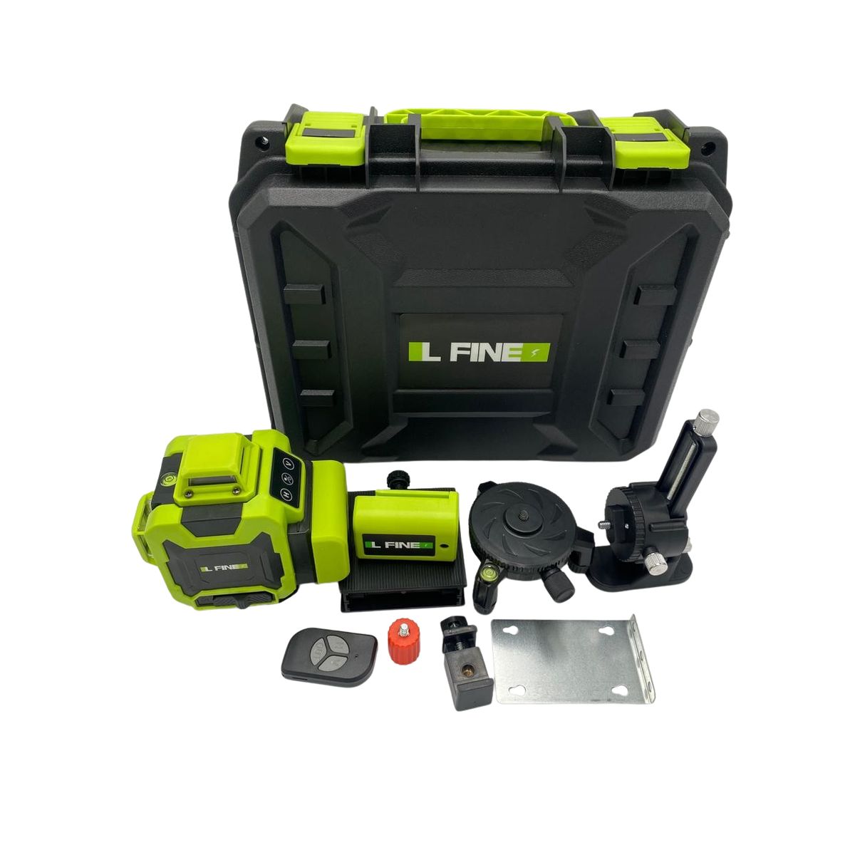 GENERICO - Nivel Laser 16 Líneas Verdes IL FINE LLX-360-05 Recargable + Trípode