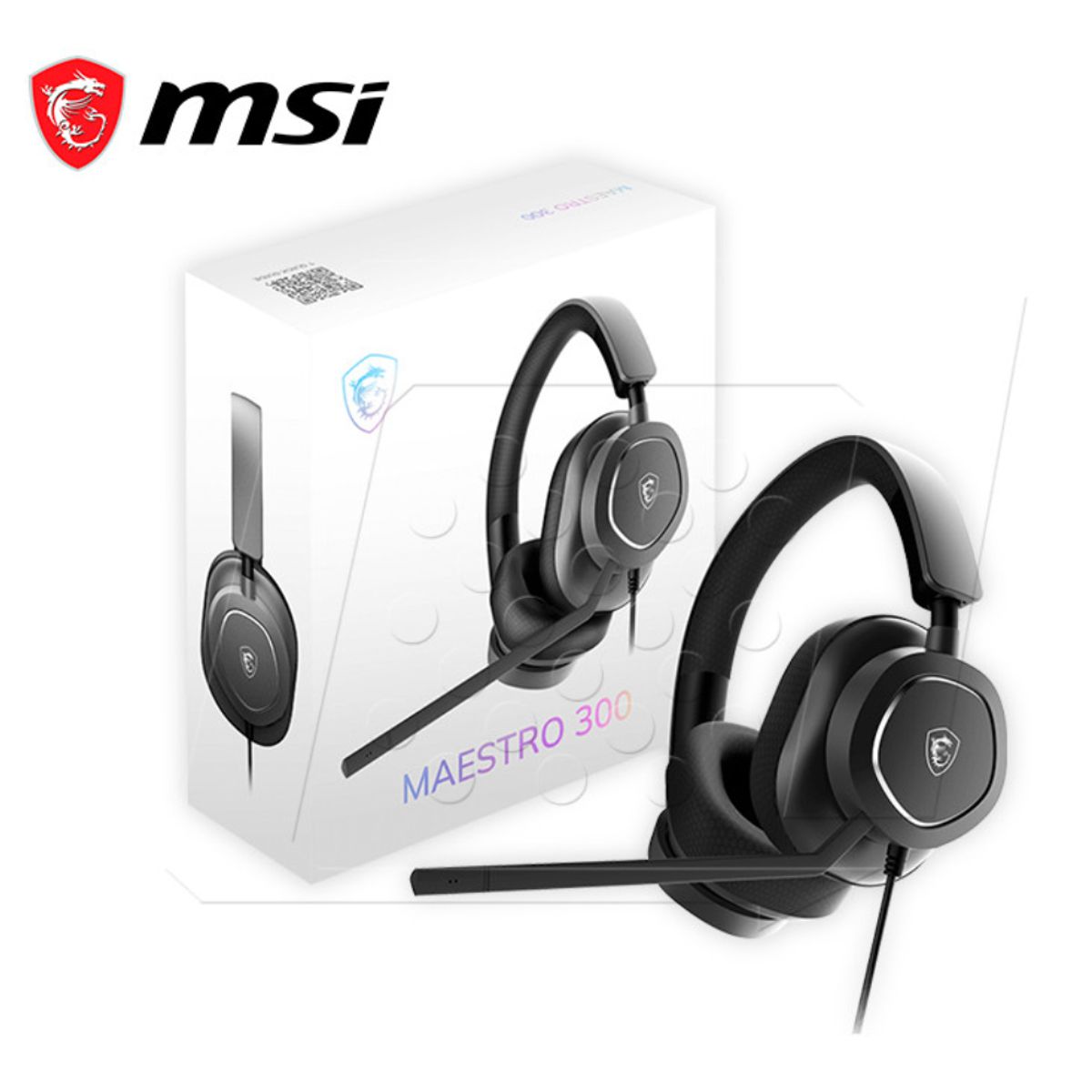MSI - AURICULAR GAMING MSI MAESTRO-300 USB NEGRO