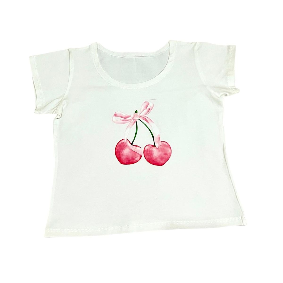 GENERICO - Polo top manga corta cerezas