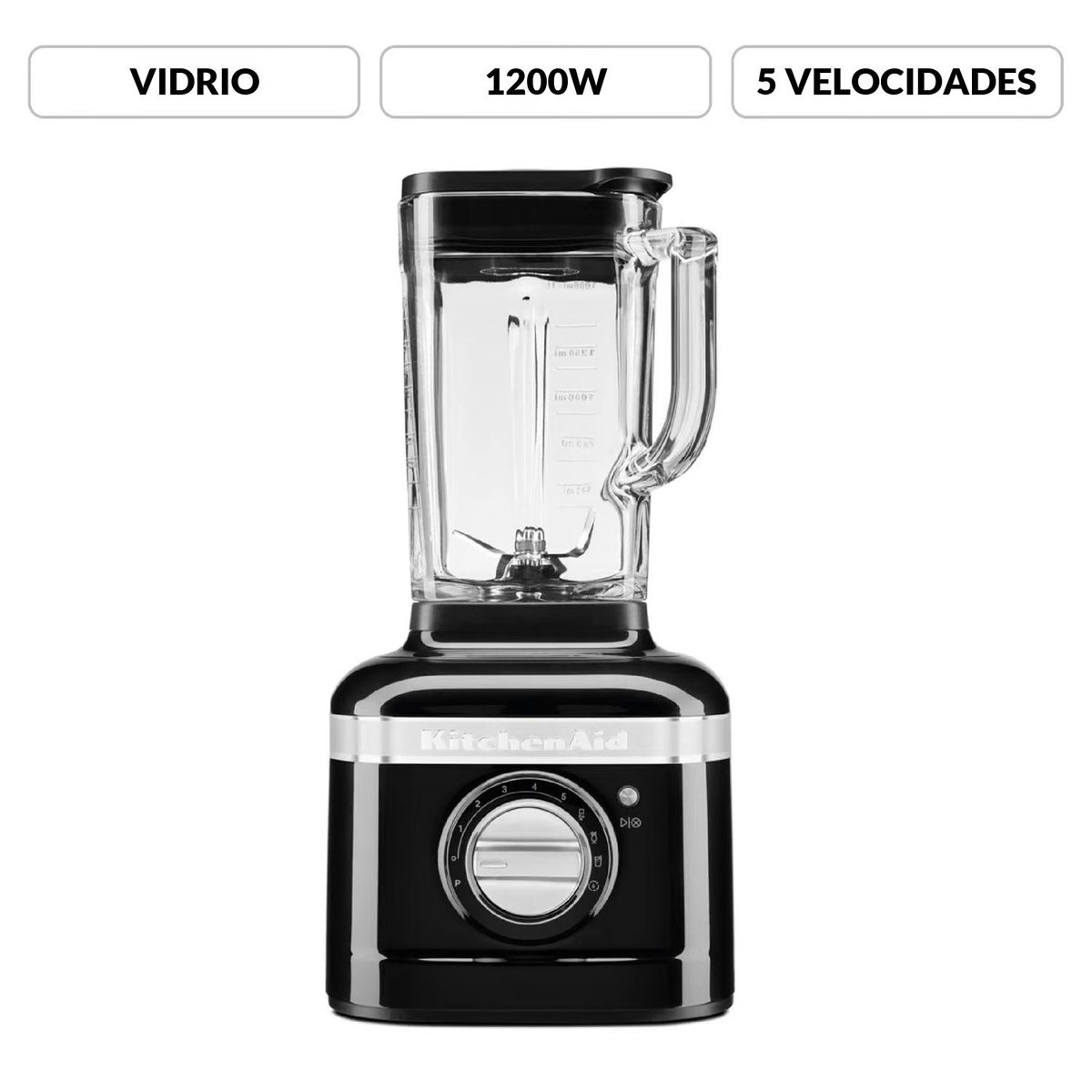 KITCHENAID - Licuadora KITCHENAID  K400 1.4l Onyx Black