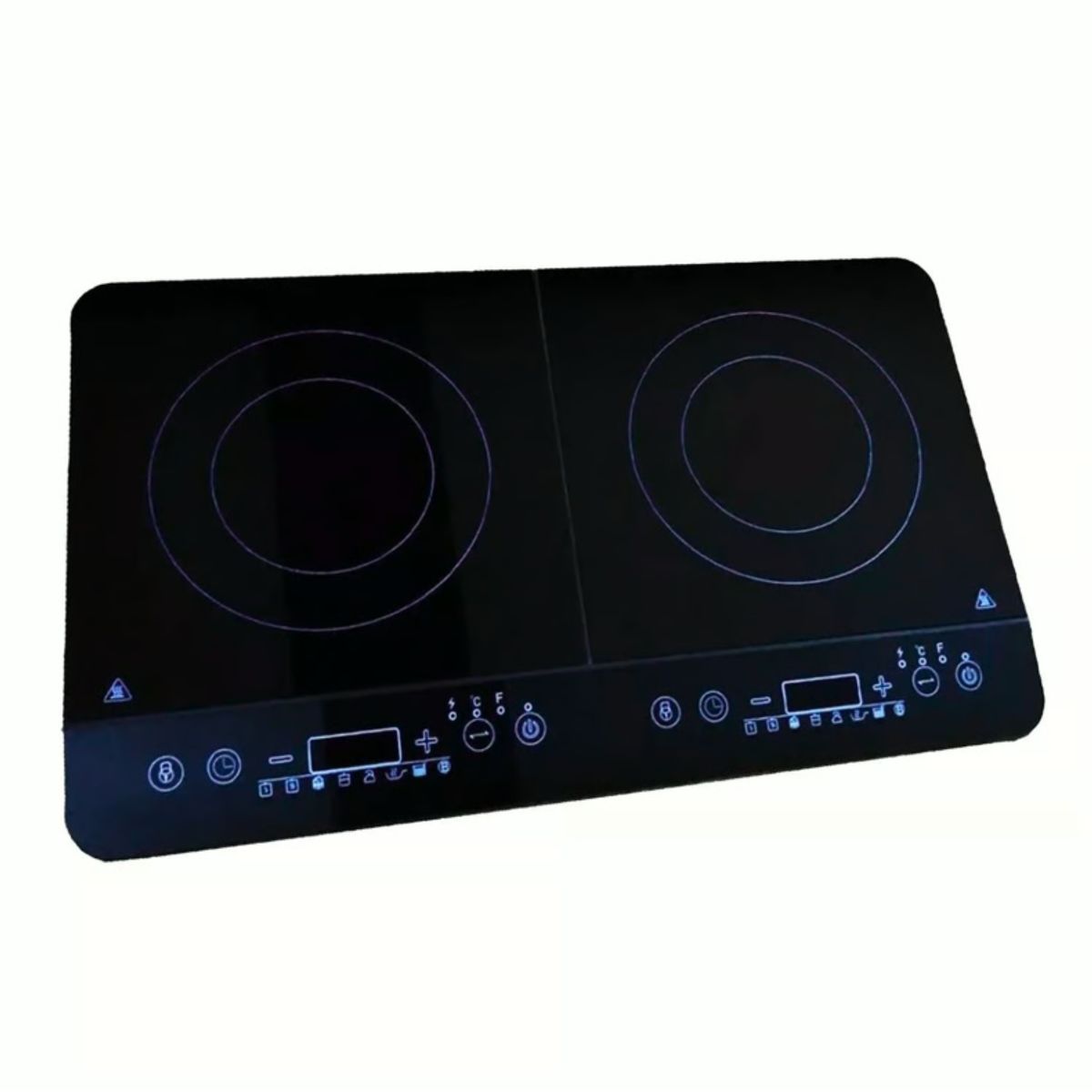 MEGAMOM - Cocina de Inducción Megamom 2 Hornillas 8 Funciones MM-150DI