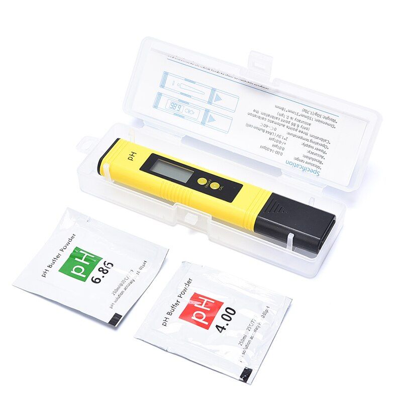 GENERICO - Medidor De Ph Digital Peachimetro Piscina Hidroponía Agua