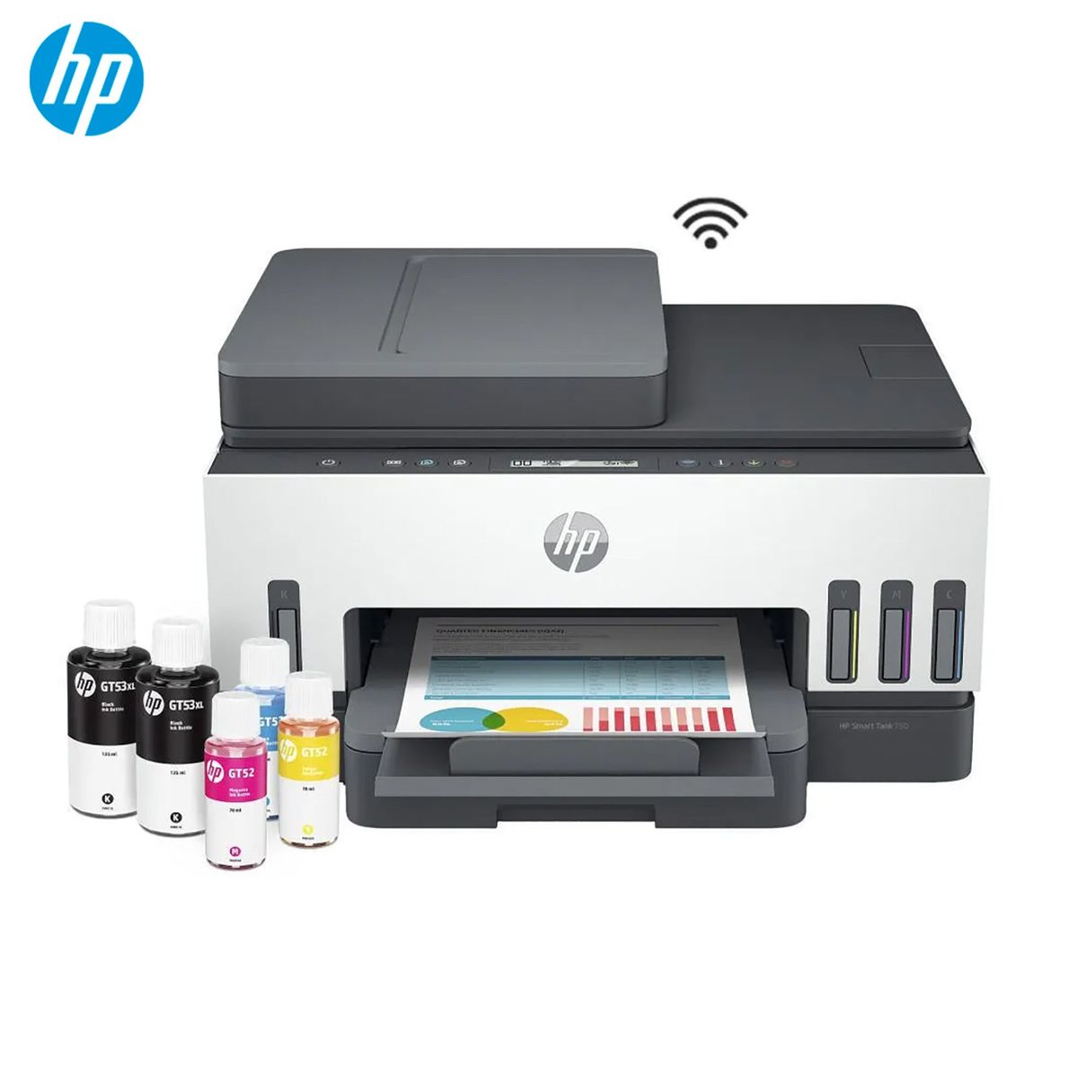 HP - IMPRESORA MULTIFUNCIONAL HP SMART TANK 750 (6UU47A)