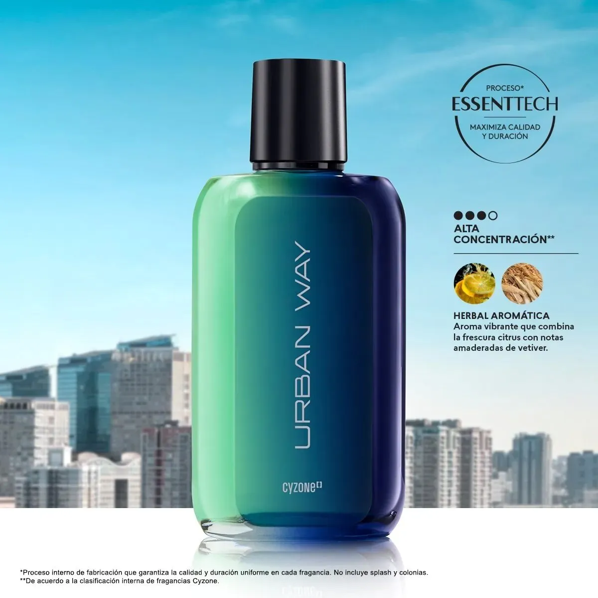 CYZONE - URBAN WAY PERFUME DE HOMBRE