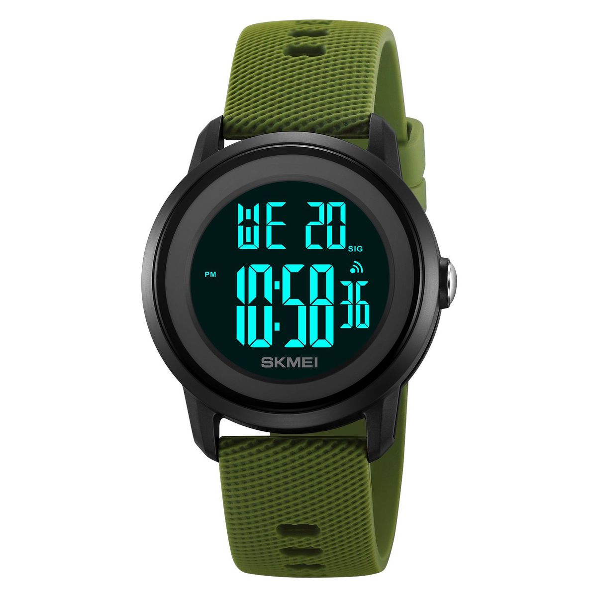 SKMEI - Reloj Skmei 2218 Correa verde Silicona para niños