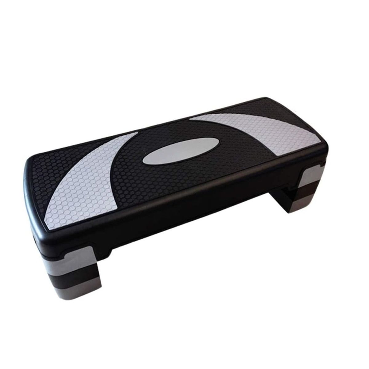 WINNER - Step Grande Importado Aerobic Step Regulable 3 Niveles PLOMO