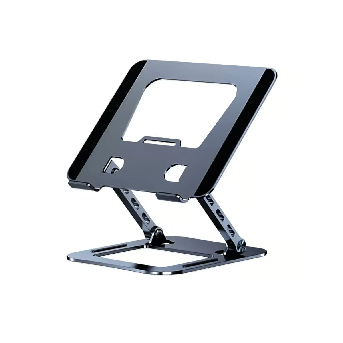 GENERICO - Soporte  para Laptop Tablet Base de Aluminio Metal