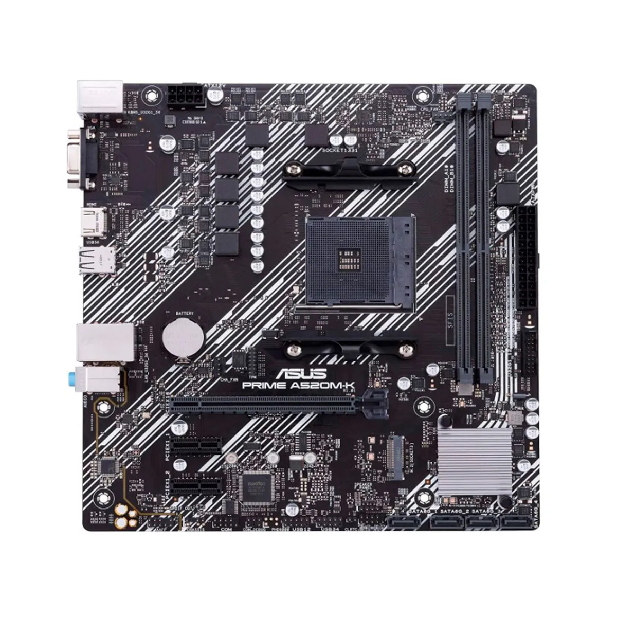 ASUS - PLACA MADRE ASUS AMD A520 AM4 DDR4 MATX PN PRIME A520M-K
