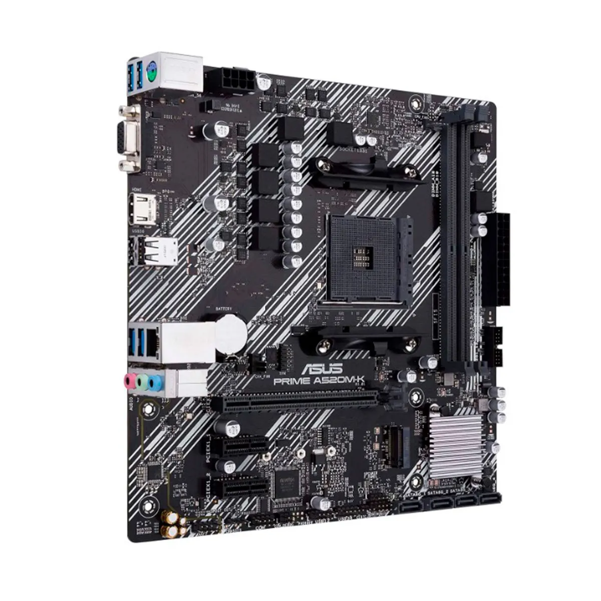 ASUS - PLACA MADRE ASUS AMD A520 AM4 DDR4 MATX PN PRIME A520M-K