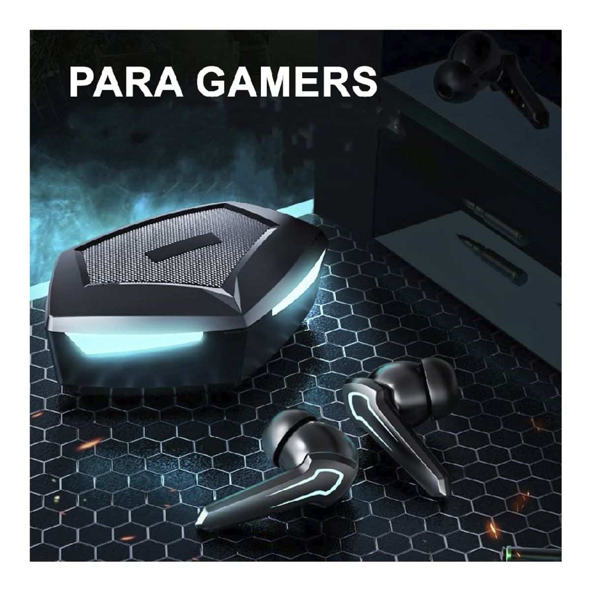 GENERICO - Audífonos Gamer Bluetooth P30 Inalámbrico PRO