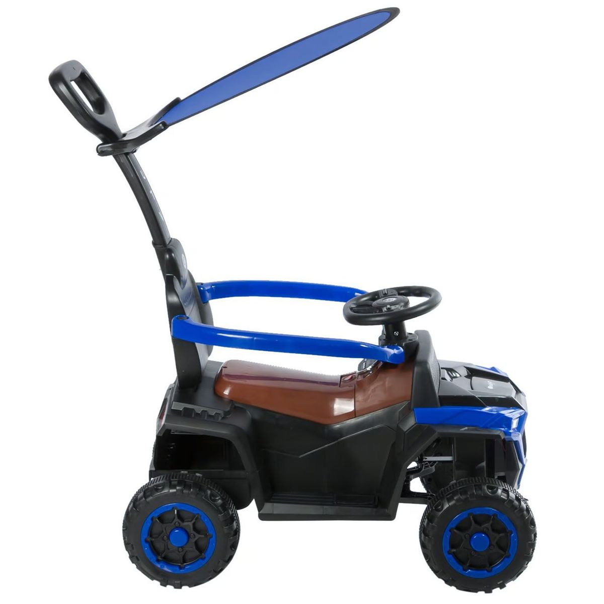 EBABY - Cuatrimoto Musical con Luces y Sombrilla Azul EB351