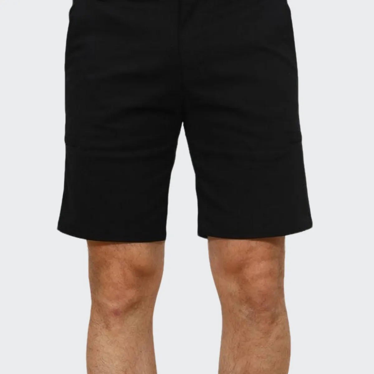 J JERAOUS - BERMUDA JERAOUS FIT DRILL CARGO Negro