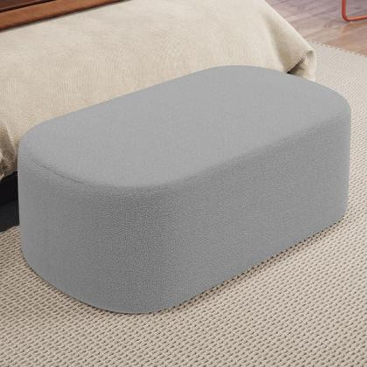 ARTSOFA - Banqueta Otomana Gris