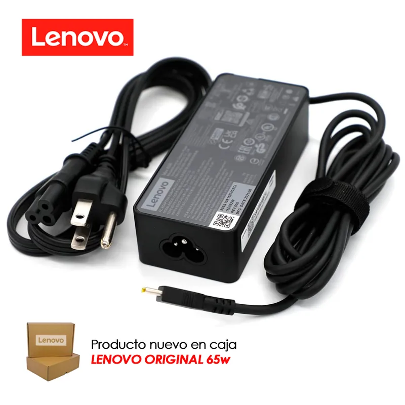LENOVO - cargador lenovo  ( tipo C - 65w ) NUEVO