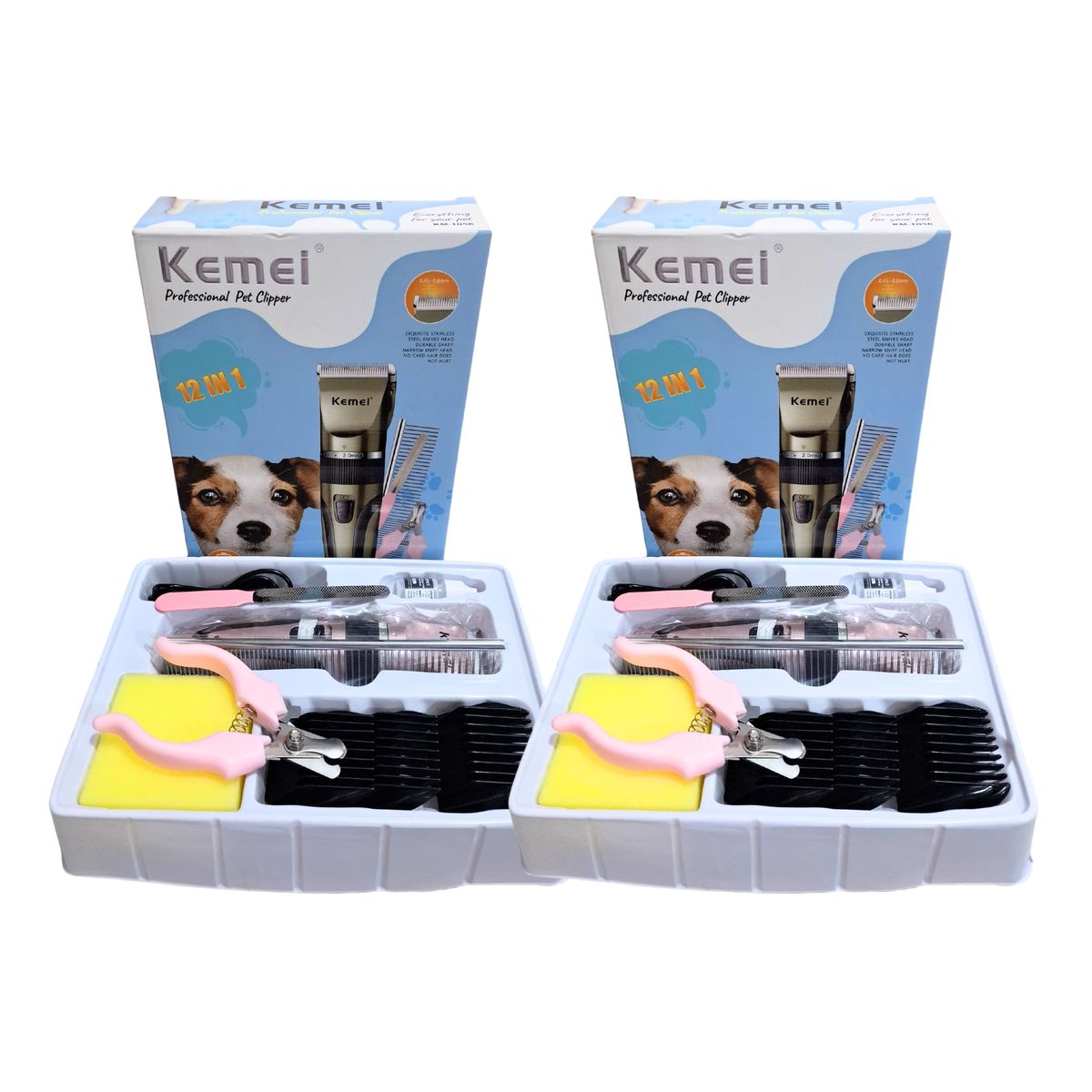 KEMEI - Cortapelos Profesional para Mascotas