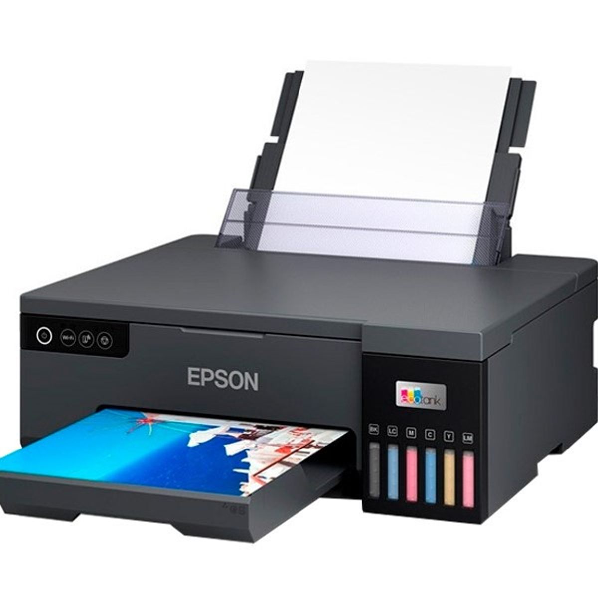 EPSON - Impresora EPSON L8050 EcoTank fotográfica PVC CD 6 colores