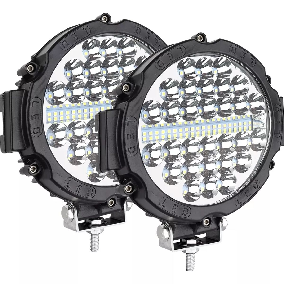 JET - Par Faro LED 54 Dual Flash162W 9-80V auto camioneta