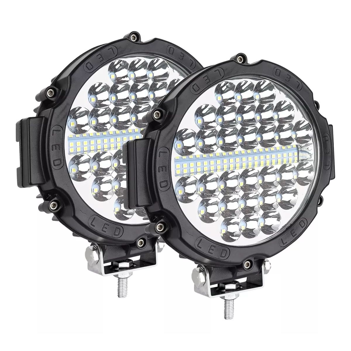 JET - Par Faro LED 54 Dual Flash162W 9-80V auto camioneta