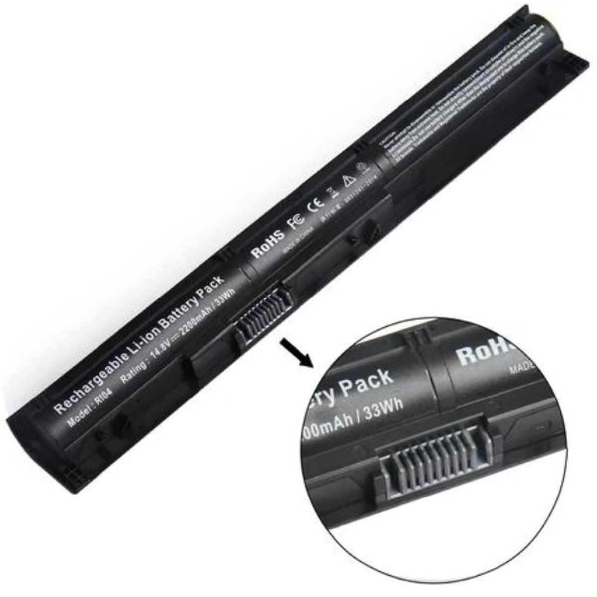 GENERICO - BATERIA PARA LAPTOP HP RI04 EXTERNA