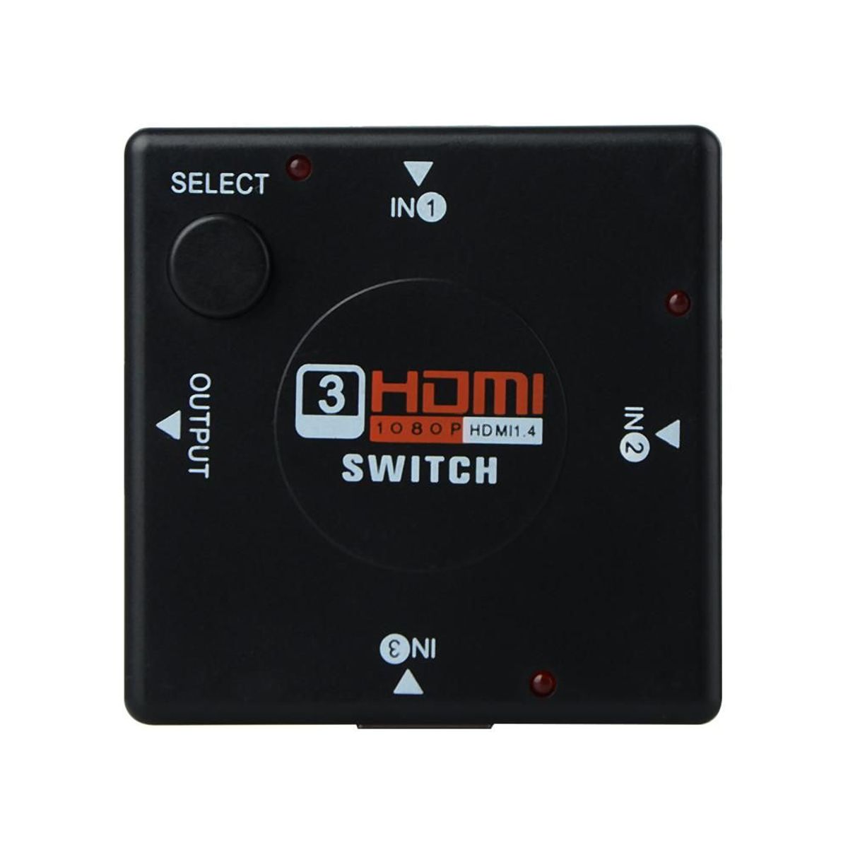 GENERICO - Splitter Hdmi Switch Hdtv 1080 P Selectivo 3 Puertos Input