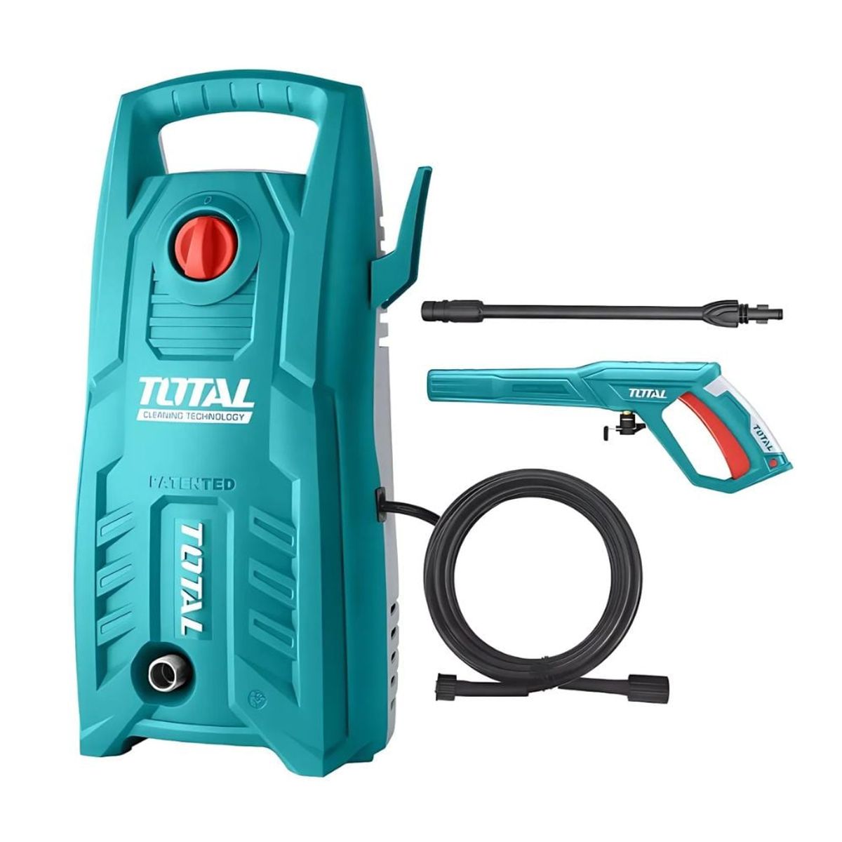 TOTAL TOOLS - Hidrolavadora de Alta Presión 1400w 1900psi