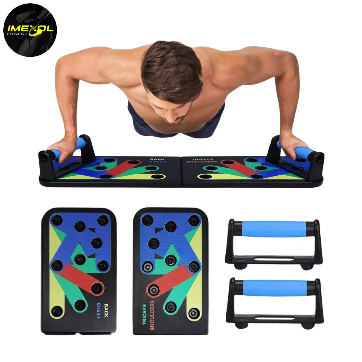 GENERICO - Tablero Push Up Planchas Flexiones abdominales