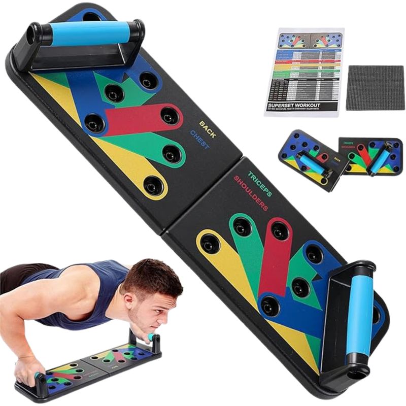 GENERICO - Tablero Push Up Planchas Flexiones abdominales