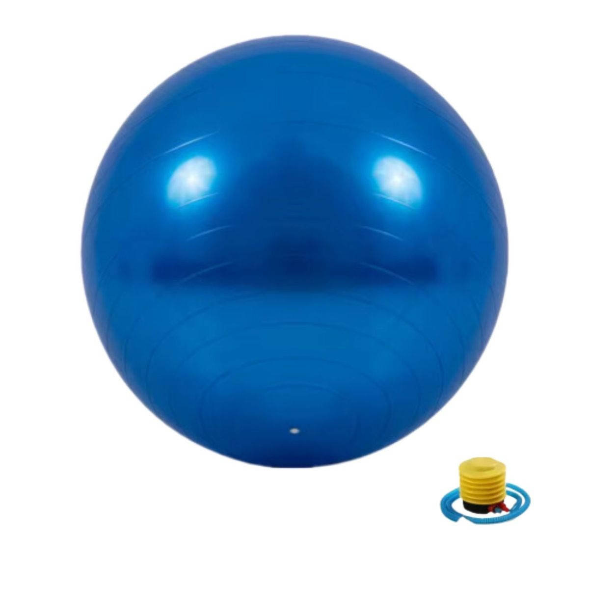 GENERICO - Pelota Ejercicio Yoga embarazo fitness Color Azul - 65 cm.