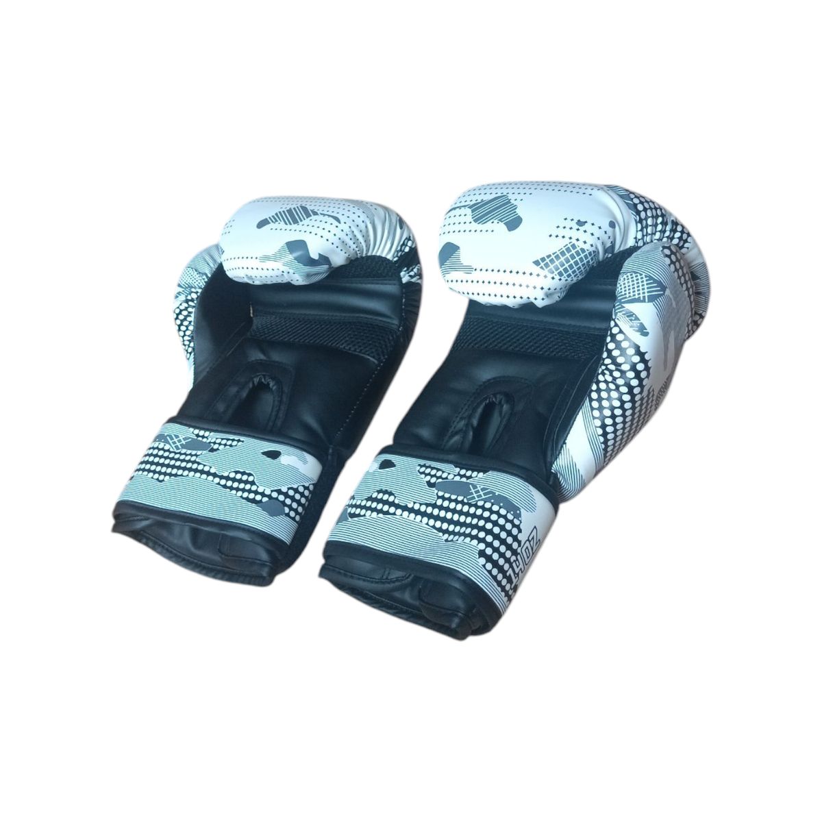 GENERICO - Guantes De Boxeo Box Amenazzy Calidad 14 Onzas Blanco