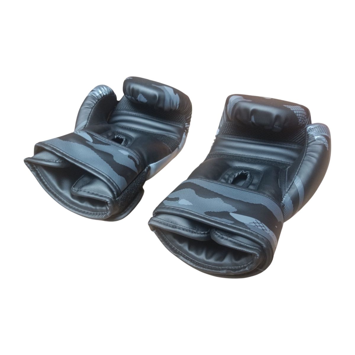 GENERICO - Guantes De Boxeo Box Amenazzy Calidad 12 Onzas PLOMO